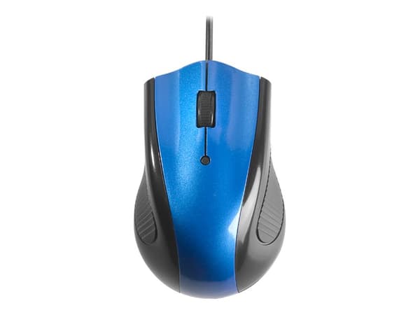 Tracer Dazzer - Mus - optisk - 3 knappar - kabelansluten - USB - blå