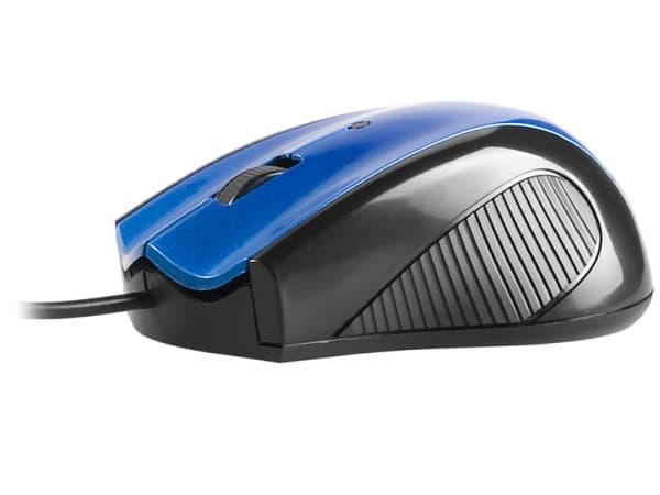 Tracer Dazzer - Mus - optisk - 3 knappar - kabelansluten - USB - blå