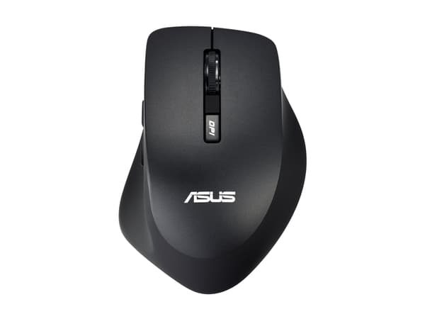 ASUS WT425, Oikeakätinen, Optinen, Langaton RF, 1600 DPI, Musta, Puuhiili