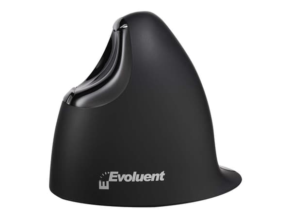 Evoluent VerticalMouse 4 Right Mac - Vertikal mus - högerhänt - optisk - 7 knappar - trådlös - Bluetooth