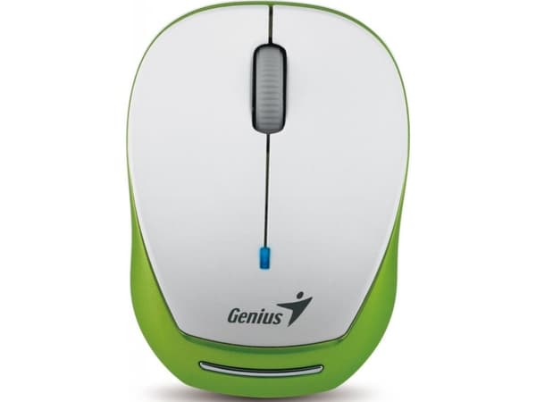 Genius Computer Technology Micro Traveler 9000R V2, IR LED, Langaton RF, 1200 DPI, Vihreä, Valkoinen