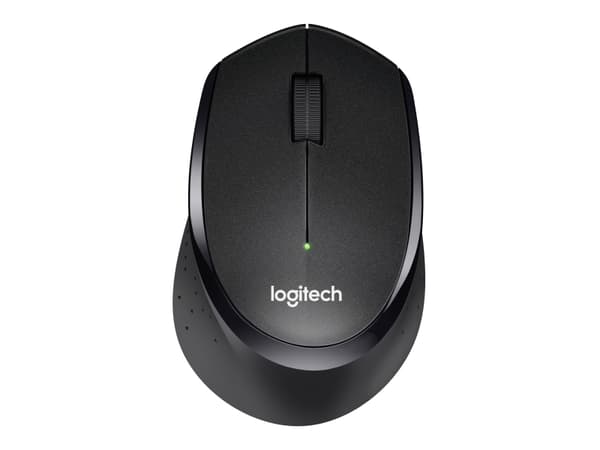 Logitech B330 Silent Plus - Mus - optisk - 3 knapper - trådløs - 2.4 GHz - USB trådløs mottaker