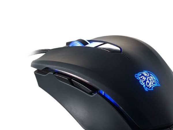 Tt eSPORTS TALON Blu, Optinen, USB A-tyyppi, 3000 DPI, Musta