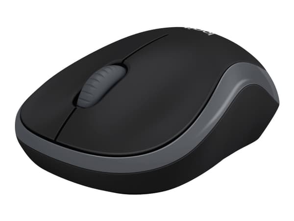 Logitech B220 Silent - Mus - optisk - 3 knapper - trådløs - 2.4 GHz - USB trådløs mottaker
