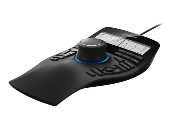 3Dconnexion SpaceMouse Enterprise - 3D-mus - 31 knappar - kabelansluten - USB
