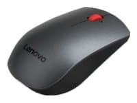 Lenovo 4X30H56886, Molempikätinen, Laser, Langaton RF, 1600 DPI, Harmaa, Punainen