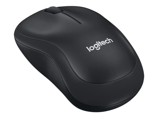 Logitech M220 Silent datamus Ambidekstriøs RF kabel-fri Optisk 1000 DPI Kull