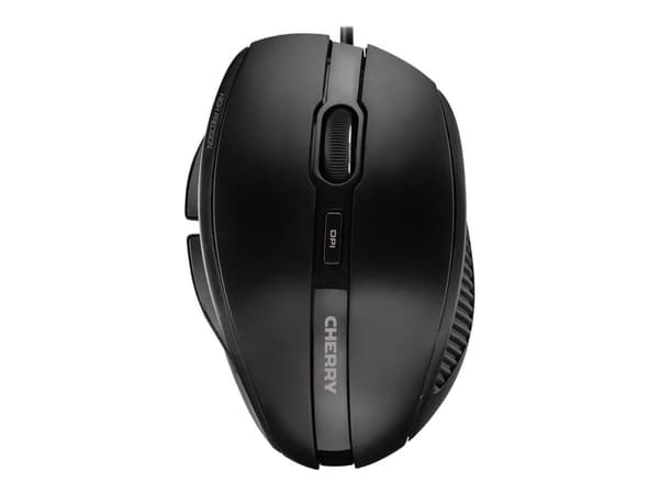 CHERRY MC 3000 - Mus - högerhänt - optisk - 5 knappar - kabelansluten - USB - svart