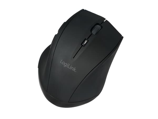 LogiLink ID0032A, Laser, Bluetooth, 1600 dpi, lajittelu musta