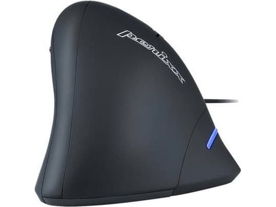 Perixx PERIMICE-508 Ergonomisk mus USB Optisk Sort 6 Knapper 1000 dpi Ergonomisk korrekt