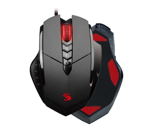 A4Tech Bloody V7m - Mus - optisk - 8 knappar - kabelansluten - USB