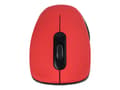 Miniatyrbilde 5 av 5: ModeCom MC-WM10S - Mus - optisk - trådløs - 2.4 GHz - USB trådløs mottaker - rød