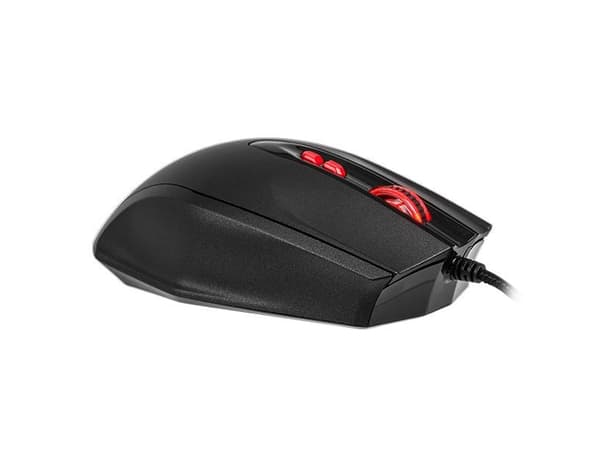 Tt eSPORTS Black FP, Molempikätinen, Laser, USB A-tyyppi, 5700 DPI, Musta