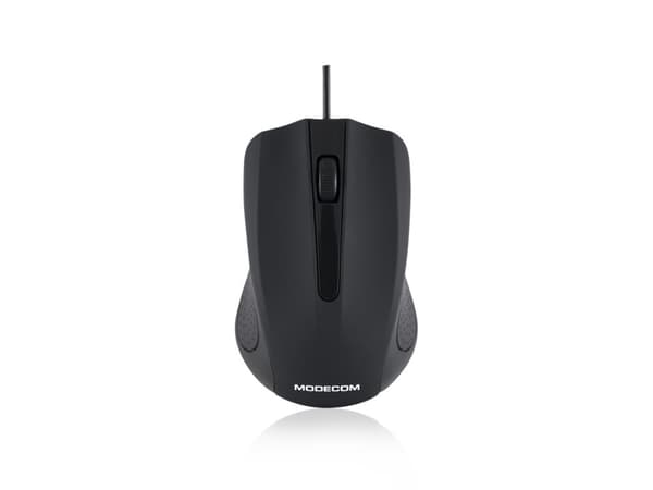 Modecom MC-M9, Oikeakätinen, Optinen, USB A-tyyppi, 1000 DPI, Musta