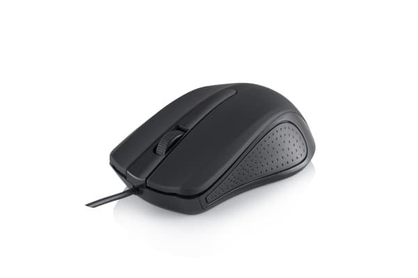 Modecom MC-M9, Oikeakätinen, Optinen, USB A-tyyppi, 1000 DPI, Musta