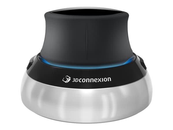 3Dconnexion SpaceMouse Compact - 3D-mus - 2 knappar - kabelansluten - USB