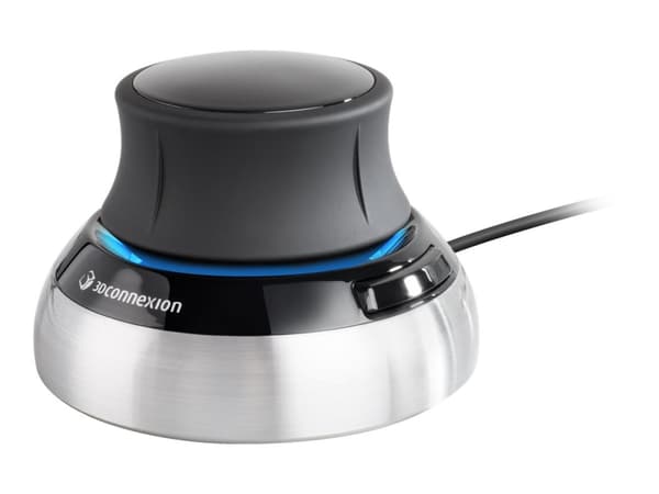 3Dconnexion SpaceMouse Compact - 3D-mus - 2 knappar - kabelansluten - USB