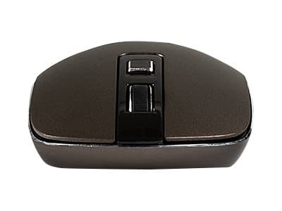 ModeCom MC-WM101 - Mus - optisk - 3 knapper - trådløs - 2.4 GHz - USB trådløs mottaker - brun