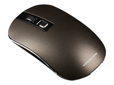 ModeCom MC-WM101 - Mus - optisk - 3 knapper - trådløs - 2.4 GHz - USB trådløs mottaker - brun
