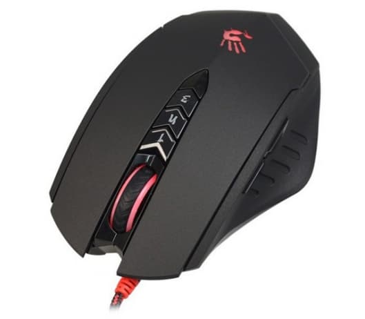 A4Tech Bloody V8m - Mus - optisk - 8 knappar - kabelansluten - USB