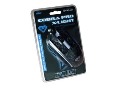Media-Tech COBRA PRO X-LIGHT MT1117 - Mus - optisk - 3 knappar - kabelansluten - USB