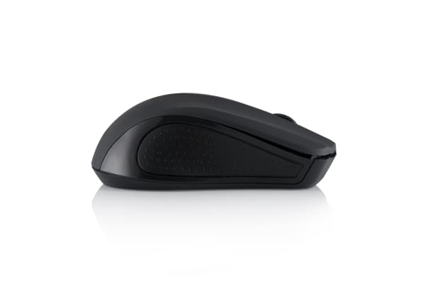 ModeCom MC-WM9 - Mus - optisk - trådlös - 2.4 GHz - trådlös USB-mottagare - svart - OEM