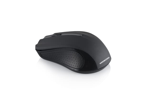 ModeCom MC-WM9 - Mus - optisk - trådlös - 2.4 GHz - trådlös USB-mottagare - svart - OEM Svart