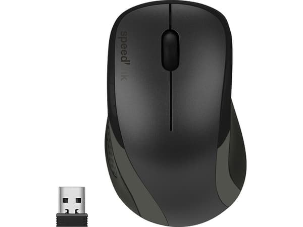 SPEEDLINK KAPPA, Oikeakätinen, Optinen, Langaton RF, 1600 DPI, Musta