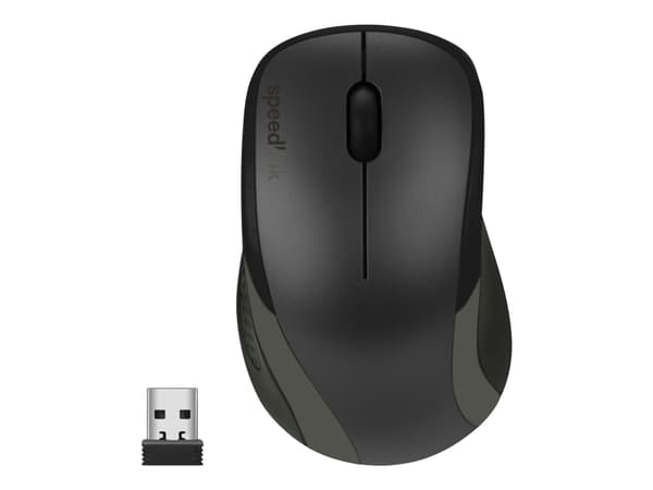 SPEEDLINK KAPPA, Oikeakätinen, Optinen, Langaton RF, 1600 DPI, Musta musta