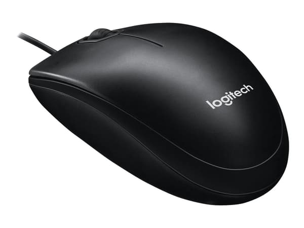 Logitech Mouse M100, Molempikätinen, Optinen, USB A-tyyppi, 1000 DPI, Harmaa
