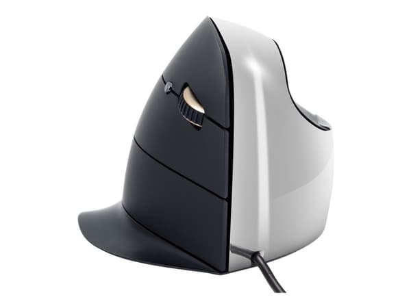 Bakker Elkhuizen Evoluent Vertical Mouse C - Vertikal mus - högerhänt - 5 knappar - kabelansluten - USB