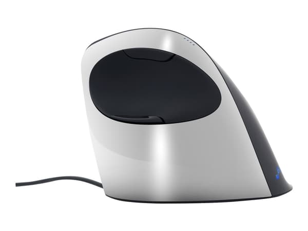 Bakker Elkhuizen Evoluent Vertical Mouse C - Vertikal mus - högerhänt - 5 knappar - kabelansluten - USB