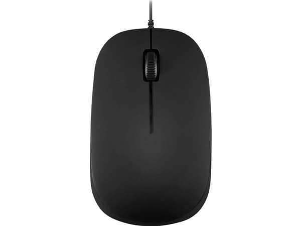 Perixx Perimice-201 WLAN-mus PS2 Optisk Sort 3 Knapper 1000 dpi