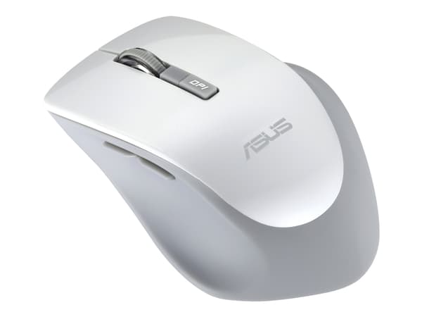 ASUS WT425 datamus Høyre hendt RF kabel-fri Optisk 1600 DPI Perle, Hvit