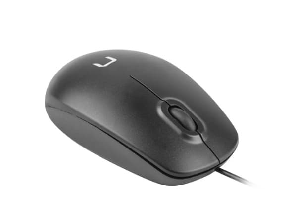 NATEC Hawk, högerhand, laser, USB Type-A, 1000 DPI, Svart