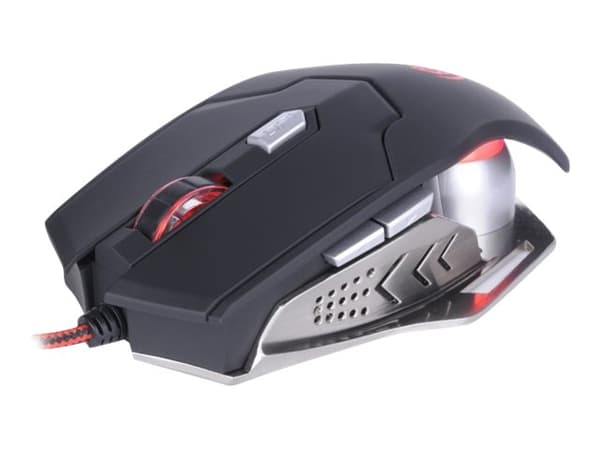 Rebeltec Falcon - Mus - optisk - 6 knappar - kabelansluten - USB