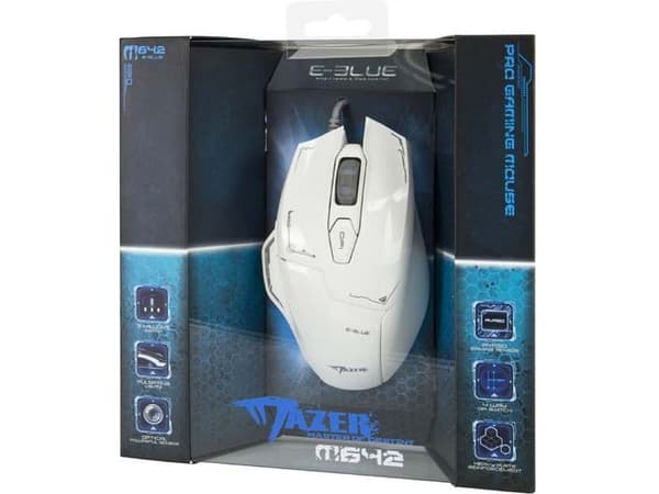 E-Blue Mazer Mouse (EMS642WHAA-IU)