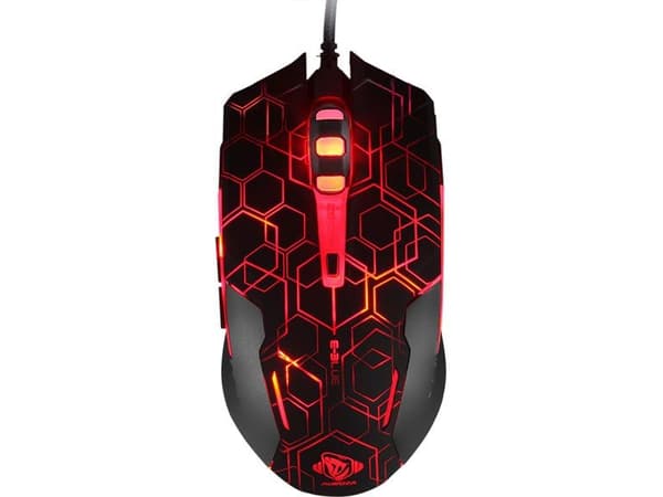 E-Blue Auroza Hexagon mouse (EMS636BKCA-IU) Svart