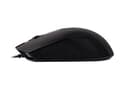 Miniatyrbilde 5 av 5: A4Tech OP-760 - Mus - optisk - 3 knapper - kablet - USB, PS/2 - svart