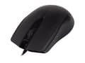 Miniatyrbilde 1 av 5: A4Tech OP-760 - Mus - optisk - 3 knapper - kablet - USB, PS/2 - svart
