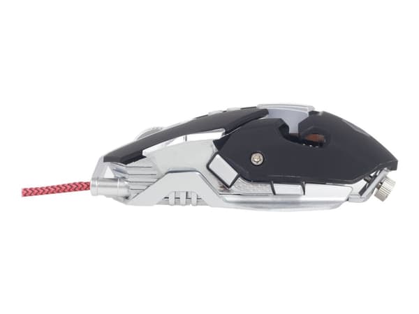 Gembird MUSG-05 - Mus - ergonomisk - optisk - 7 knappar - kabelansluten - USB 2.0