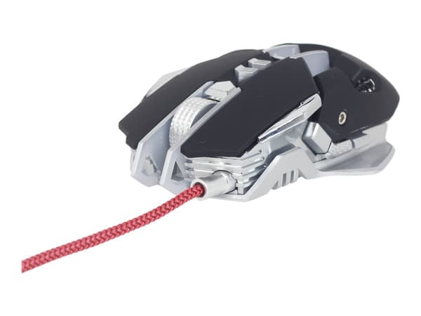 Gembird MUSG-05 - Mus - ergonomisk - optisk - 7 knappar - kabelansluten - USB 2.0
