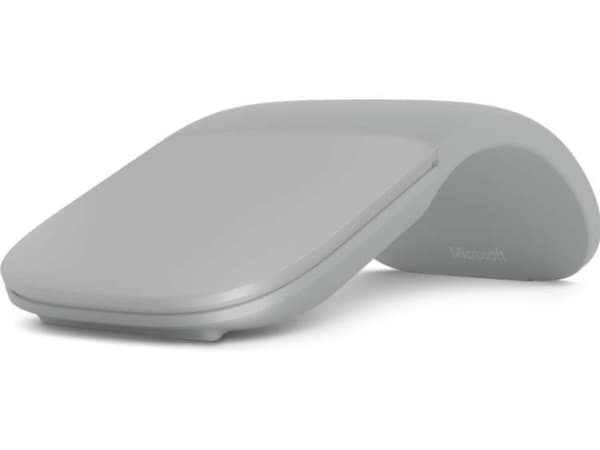 Microsoft Surface Arc Mouse - Mus - optisk - 2 knappar - trådlös - Bluetooth 4.1 - ljusgrå - kommersiell