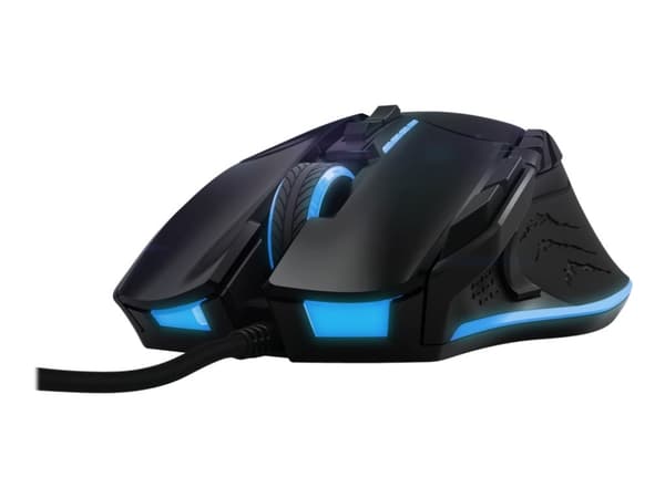 Hama uRage Reaper Revolution - Mus - ergonomisk - laser - 13 knapper - kabel - USB