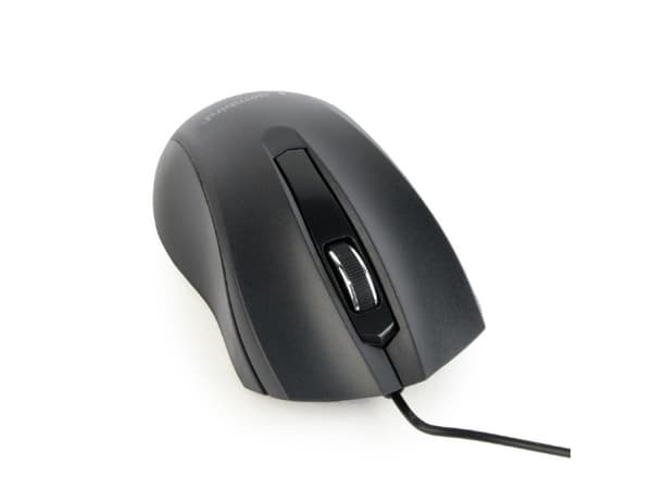 Gembird MUS-3B-01, Molempikätinen, Optinen, USB A-tyyppi, 1000 DPI, Musta
