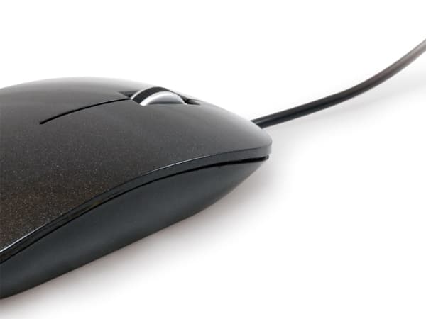 Conceptronic CLLM3BDESK, Molempikätinen, Optinen, USB A-tyyppi, 800 DPI, Musta, Harmaa
