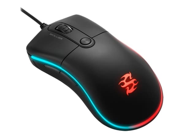 Sharkoon SKILLER SGM2 - Mus - optisk - 6 knappar - kabelansluten - USB
