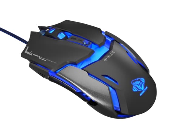E-blue Auroza-IM, USB Type-A, 4000 DPI, Svart
