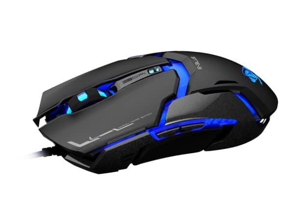 E-blue Auroza-IM, USB Type-A, 4000 DPI, Svart