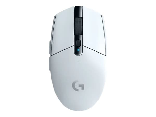 Logitech G305 - Hiiri - optinen - 6 painiketta - langaton - LIGHTSPEED - langaton vastaanotin (USB) - valkoinen Valkoinen